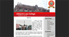 Desktop Screenshot of hlc.hitkarini.com